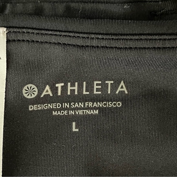 Athleta Black Clean Medium Bikini Bottom vacation beach cruise - Picture 8 of 10